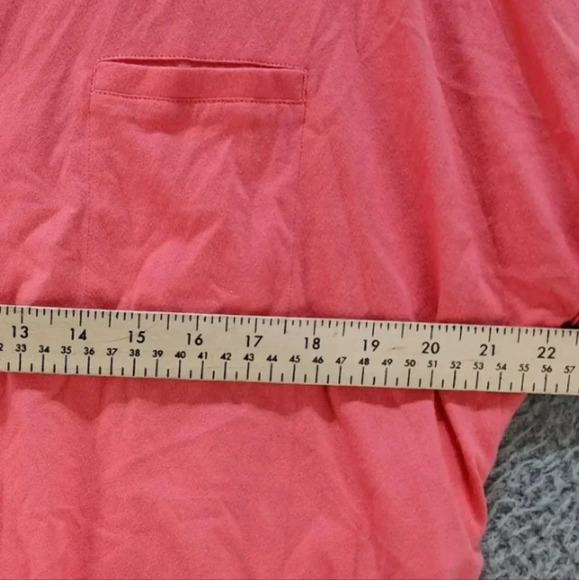 Calvin Klein Performance Bungee Hem Pocket Cotton T-Shirt Watermelon M - Picture 14 of 14